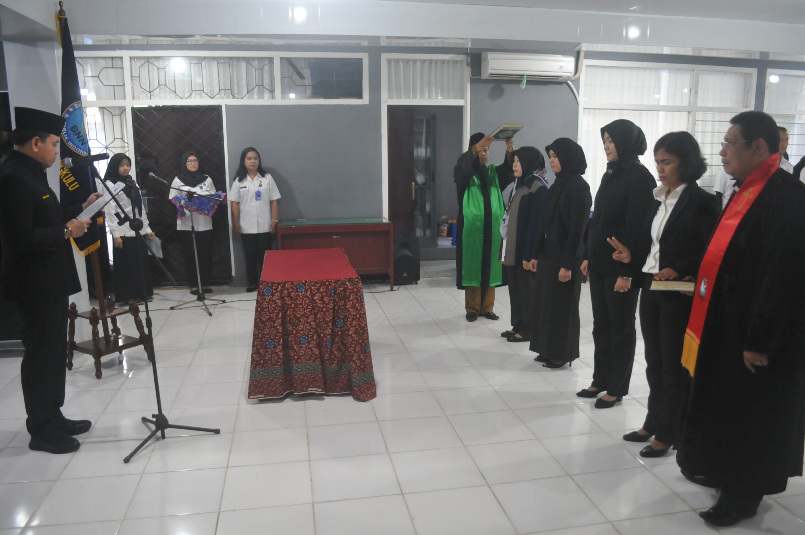 Pelantikan Pejabat Pengawas di Lingkungan Badan Narkotika Nasional Provinsi Bengkulu Pelantikan Pejabat Pengawas di Lingkungan Badan Narkotika Nasional Provinsi Bengkulu