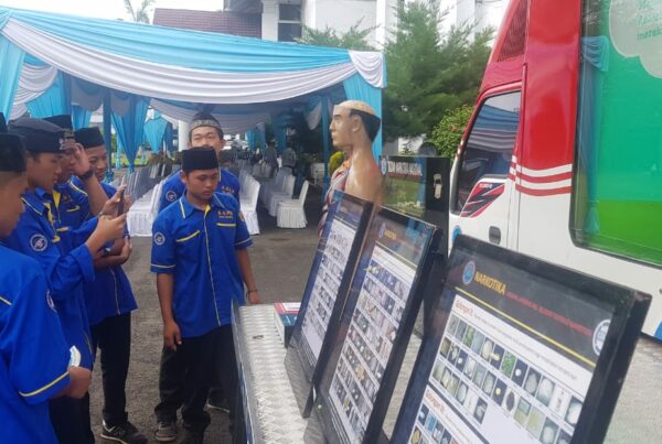 Diseminasi Informasi P4GN Kepada peserta upacara HANI 2019