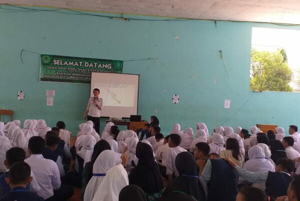 Sosialisasi Anti Narkoba dalam rangka MPLS di SMA Negeri 5 Kota Bengkulu