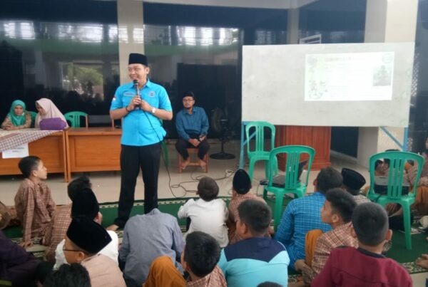 Penyuluhan Bahaya Narkoba Kepada Santri Pondok Pesantren Internasional IT RABBANI, Desa Dusun Baru I, Kab. Bengkulu Tengah dalam rangka Pekan Orientasi Santri (POS)