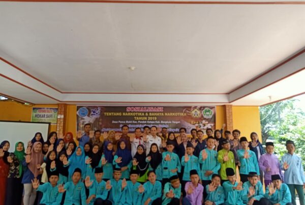 Penyuluhan Bahaya Narkoba Kepada Pelajar dan Masyarakat, Desa Panca Mukti, Kec. Pondok Kelapa , Kab. Bengkulu Tengah