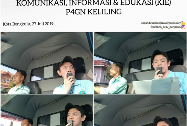 Komunikasi , Informasi dan Edukasi (KIE) P4GN Keliling di Kota Bengkulu