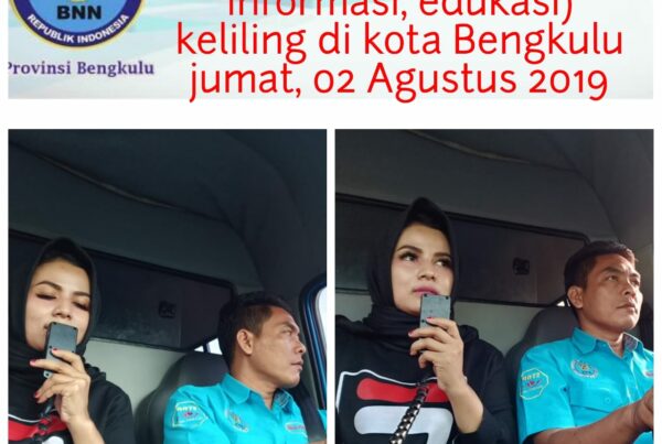 Kegiatan KIE (komunikasi,informasi dan edukasi) keliling di Kota Bengkulu