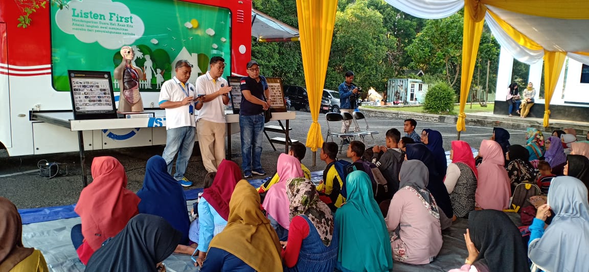 Menghadiri undangan Hari Anak Nasional Provinsi Bengkulu tahun 2019 dan sosialisasi P4GN Menghadiri undangan Hari Anak Nasional Provinsi Bengkulu tahun 2019 dan sosialisasi P4GN