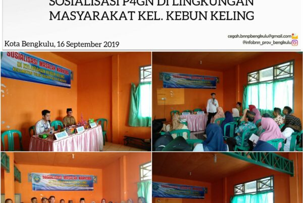 Kegiatan Non DIPA Sosialisasi P4GN di Lingkungan Masyarakat Kel. Kebun Keling