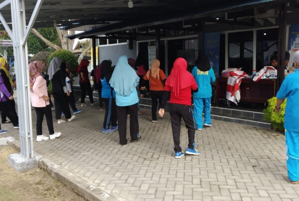 Olah Raga Pagi Bersama Pegawai BNNP Bengkulu 2 Agustus 2019