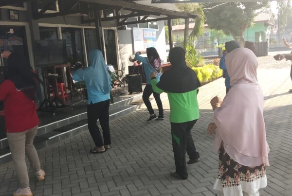 Senam Pagi Bersama Pegawai BNNP Bengkulu 6 September 2019