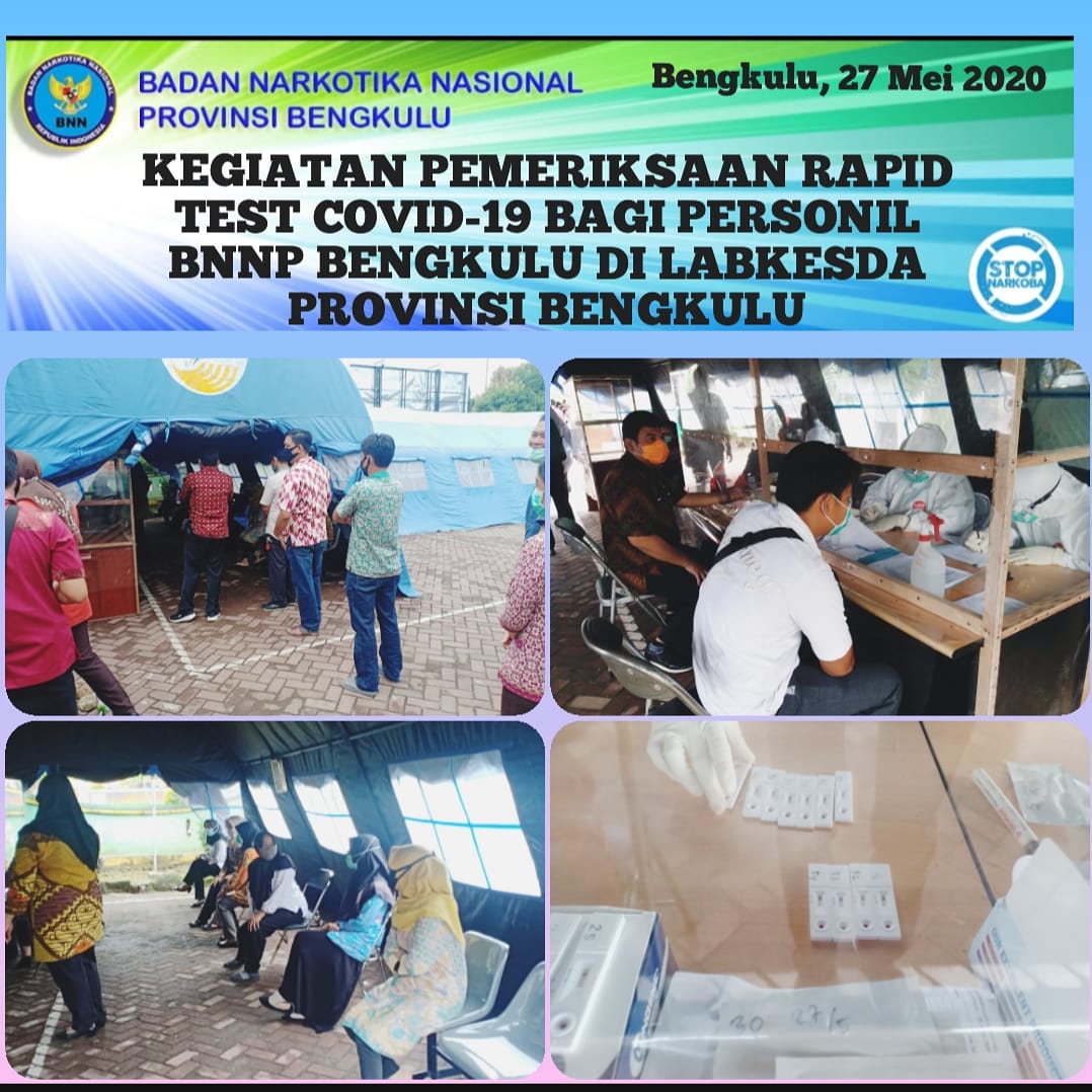 Kegiatan Satgas Covid-19 BNNP Bengkulu Kegiatan Satgas Covid-19 BNNP Bengkulu