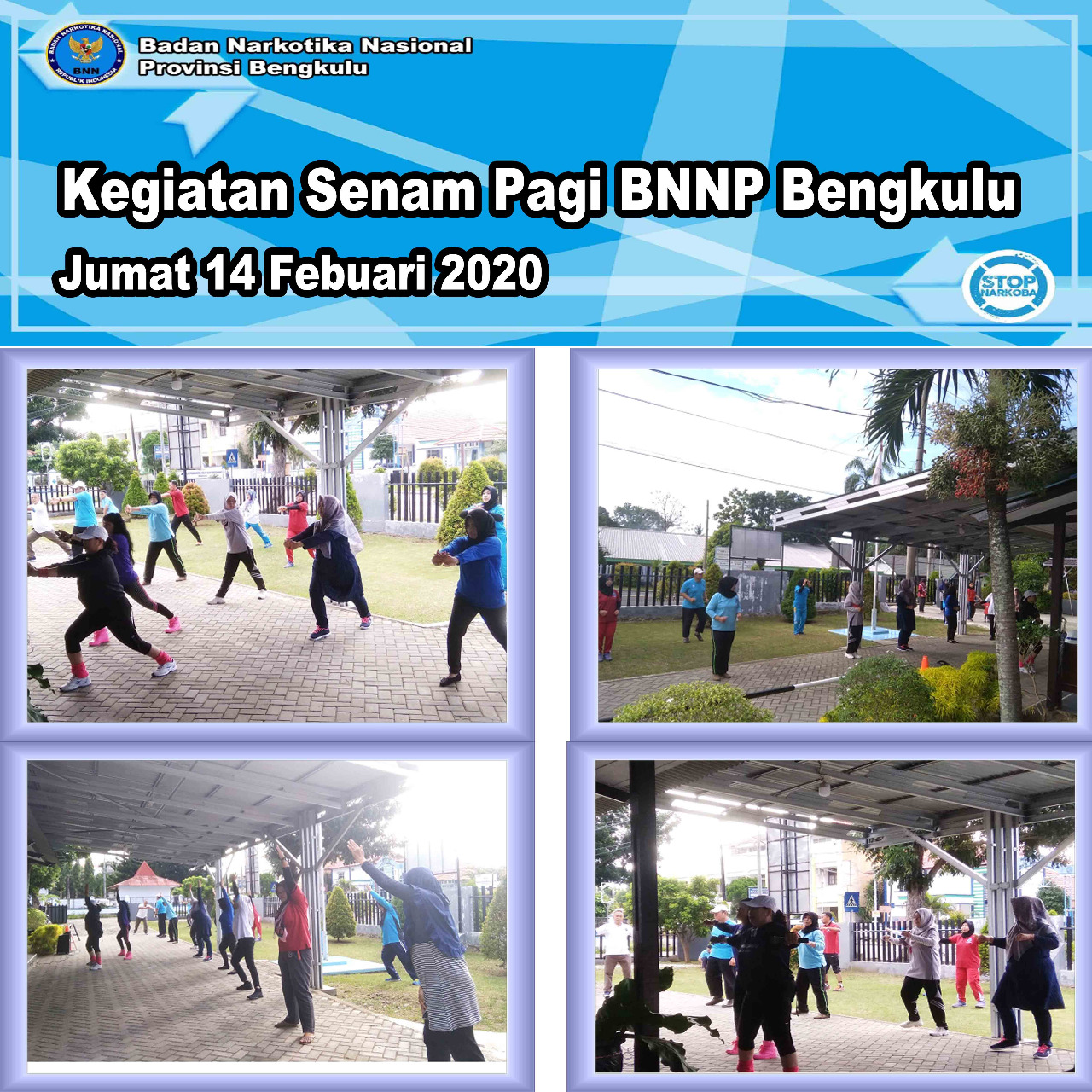 SENAM PAGI BERSAMA BNNP BENGKULU SENAM PAGI BERSAMA BNNP BENGKULU
