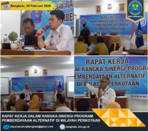 Rapat Kerja Dalam Rangka Sinergi Program Pemberdayaan Alternatif dengan Stakeholder