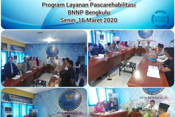 Pembekalan Agen Pemulihan Program Layanan Pascarehabilitasi Tahun 2020