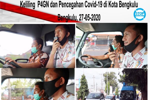 Kegiatan KIE (komunikasi,informasi dan edukasi) Tentang P4GN Pencegahan Wabah Covid-19 Kepada Masyarakat Provinsi Bengkulu