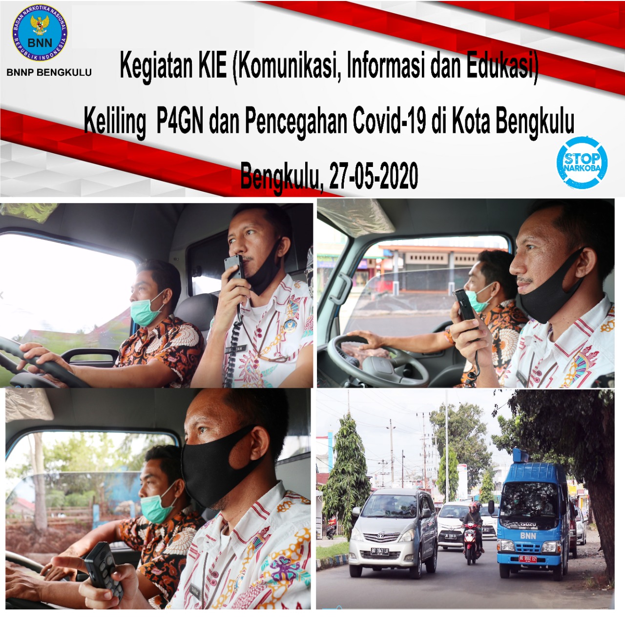 Kegiatan KIE (komunikasi,informasi dan edukasi) Tentang P4GN Pencegahan Wabah Covid-19 Kepada Masyarakat Provinsi Bengkulu Kegiatan KIE (komunikasi,informasi dan edukasi) Tentang P4GN Pencegahan Wabah Covid-19 Kepada Masyarakat Provinsi Bengkulu