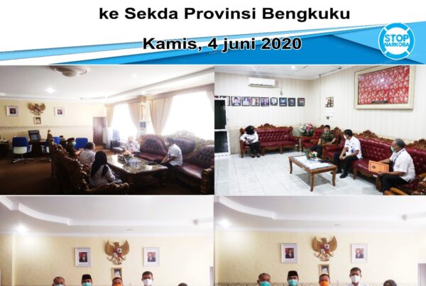 Kegiatan koordinasi dan audiensi ke Sekda Provinsi Bengkulu