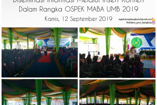 Kegiatan Diseminasi Informasi Melalui Insert Konten Dalam Rangka OSPEK Mahasiswa Baru Universitas Muhammadiyah Bengkulu (UMB)