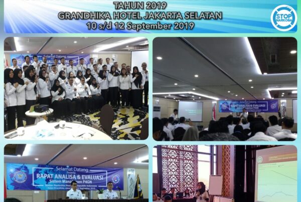 Kegiatan Rapat Analisa dan Evaluasi Sistem Manajemen P4GN Tahun 2019