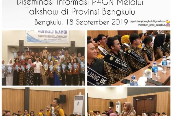 Diseminasi Informasi P4GN Melalui Talkshow di Provinsi Bengkulu Tahun 2019.