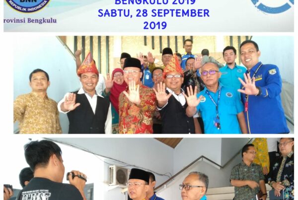 TRAINING OF TRAINER REMAJA ANTI NARKOBA SE PROVINSI BENGKULU 2019 DENGAN TEMA "DENGAN TRAINING OF TRAINER (TOT) MARI KITA TINGKATKAN SKILLS ANGGOTA SANS SE PROVINSI BENGKULU"