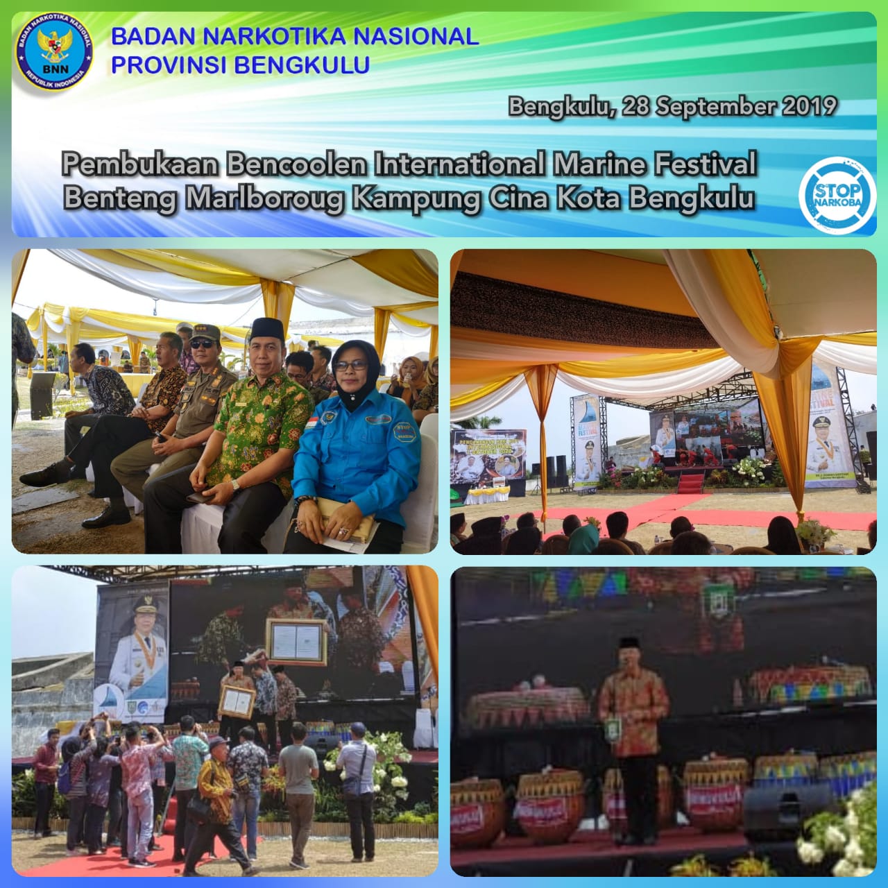Pembukaan Bencoolen International Marine Festival Pembukaan Bencoolen International Marine Festival