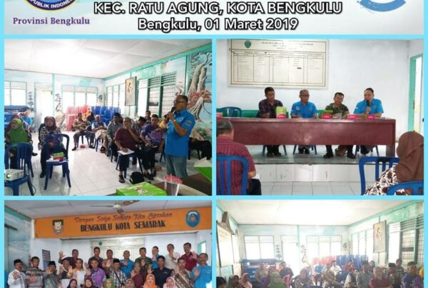 Focus Group Discussion (FGD) Pemberdayaan Alternatif Kawasan Rawan Narkoba Perkotaan di Kelurahan Sawah Lebar, Kec. Ratu Agung, Kota Bengkulu.