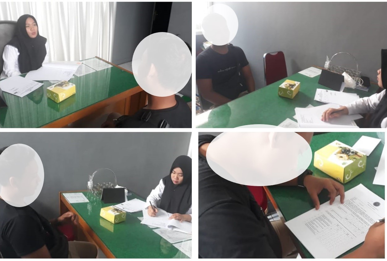 Kegiatan Konseling Individu Layanan Pascarehabilitasi Rawat Lanjut BNNP Bengkulu Tahun 2019. Kegiatan Konseling Individu Layanan Pascarehabilitasi Rawat Lanjut BNNP Bengkulu Tahun 2019.