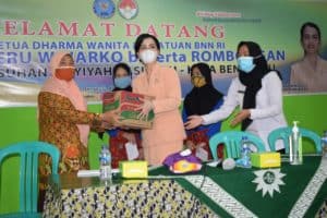 Kunjungan Ketua Dharma Wanita Persatuan (DWP) BNN RI ke Provinsi Bengkulu