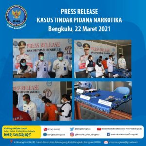Kegiatan Press Release Kasus Tindak Pidana Narkotika Kegiatan Press Release Kasus Tindak Pidana Narkotika