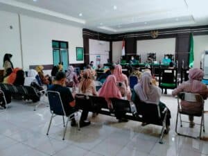 kegiatan Test Urine di Lingkungan Pengadilan Agama Bengkulu Kelas I A