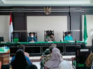 kegiatan Test Urine di Lingkungan Pengadilan Agama Bengkulu Kelas I A