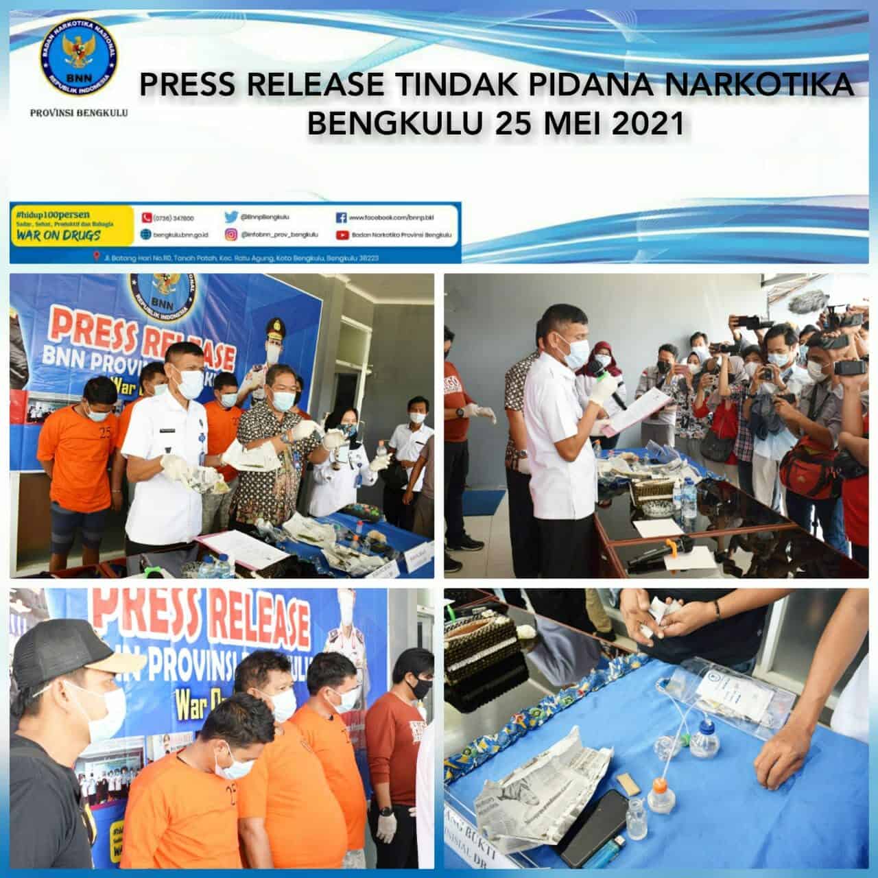 Press Release Tindak Pidana Narkotika Oleh Oknum Aparat Press Release Tindak Pidana Narkotika Oleh Oknum Aparat