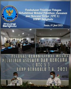 Pembukaan Peningkatan Kompetensi Bagi Petugas Rehabilitasi Melalui Pelatihan Asesemen dan Rencana Terapi (UTC 5)