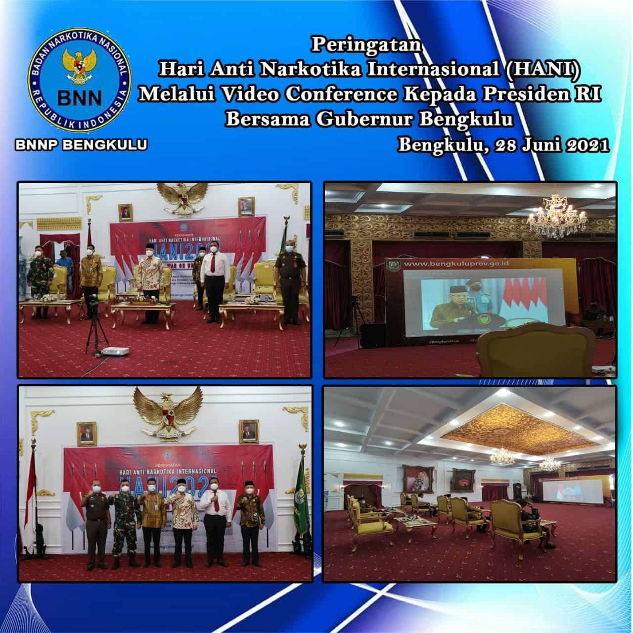 peringatan Hari Anti Narkotika Internasional (HANI) tahun 2021 peringatan Hari Anti Narkotika Internasional (HANI) tahun 2021