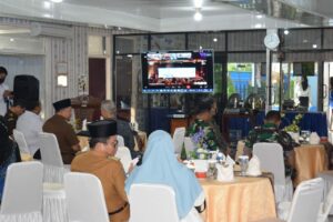 Peringatan Puncak Hari Anti Narkotika Internasional (HANI) secara Virtual di Provinsi Bengkulu Tahun 2022
