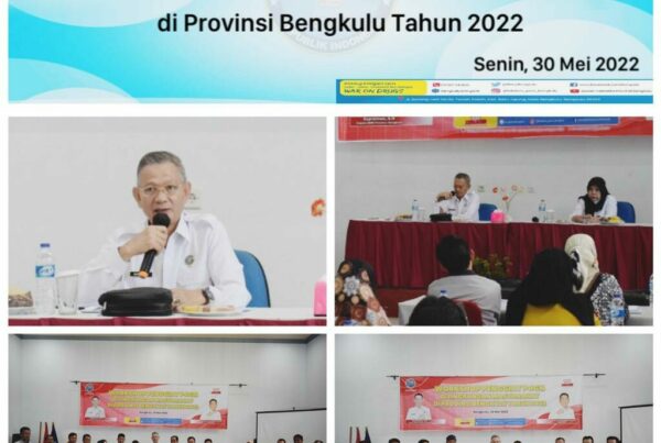 Workshop Penggiat P4GN di Lingkungan Masyarakat di Provinsi Bengkulu Tahun 2022