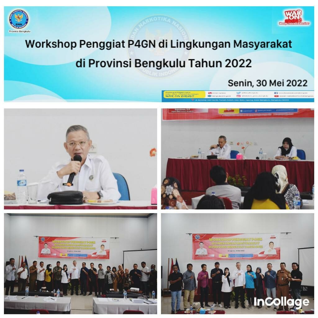 Workshop Penggiat P4GN di Lingkungan Masyarakat di Provinsi Bengkulu Tahun 2022 Workshop Penggiat P4GN di Lingkungan Masyarakat di Provinsi Bengkulu Tahun 2022