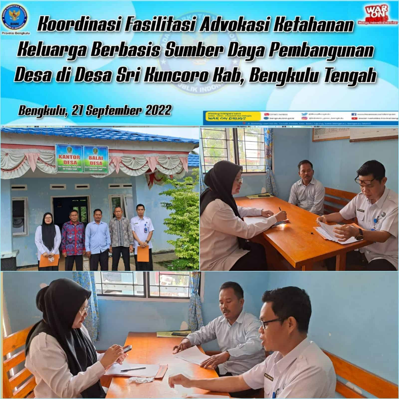 Koordinasi Fasilitasi Advokasi Ketahanan Keluarga Anti Narloba Berbasisi Sumber Daya Pembangunan Desa Tahun 2022 Ke Kelurahan Sumber Jaya sebagai kelurahan bersinar Koordinasi Fasilitasi Advokasi Ketahanan Keluarga Anti Narloba Berbasisi Sumber Daya Pembangunan Desa Tahun 2022 Ke Kelurahan Sumber Jaya sebagai kelurahan bersinar