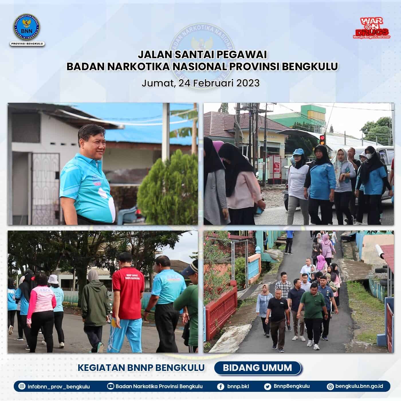 JALAN SANTAI PEGAWAI BNN PROVINSI BENGKULU JALAN SANTAI PEGAWAI BNN PROVINSI BENGKULU