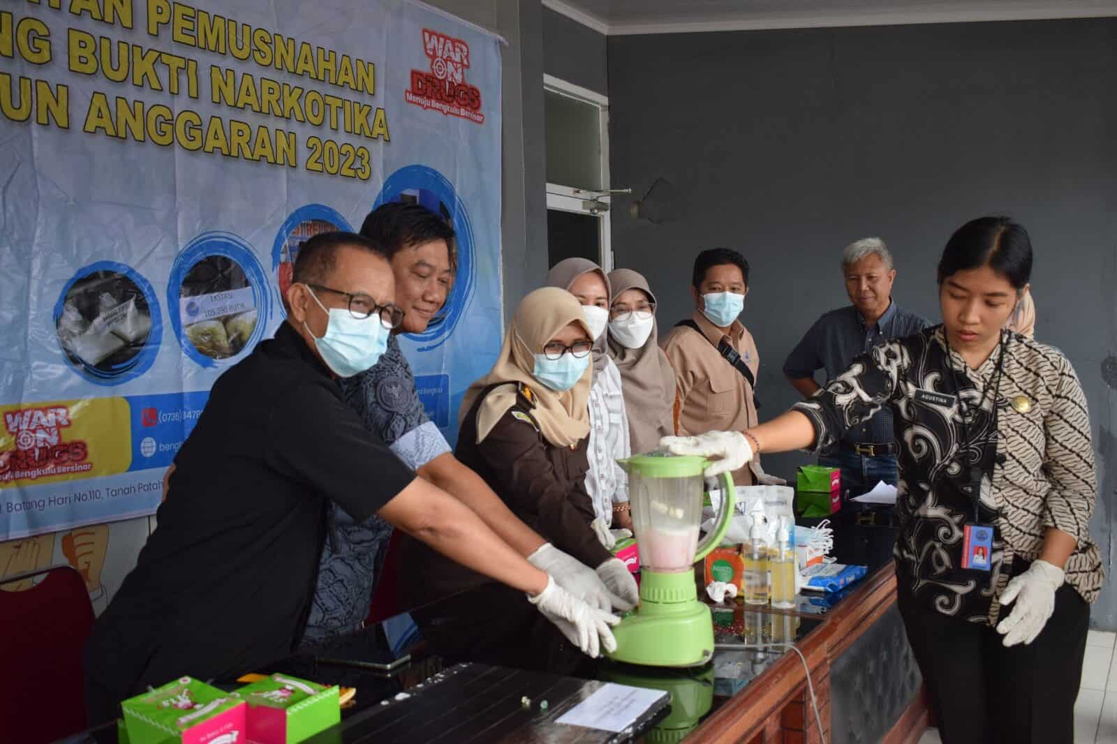 “PEMUSNAHAN BARANG BUKTI NARKOTIKA GOLONGAN I JENIS SHABU DAN EXTACY” “PEMUSNAHAN BARANG BUKTI NARKOTIKA GOLONGAN I JENIS SHABU DAN EXTACY”