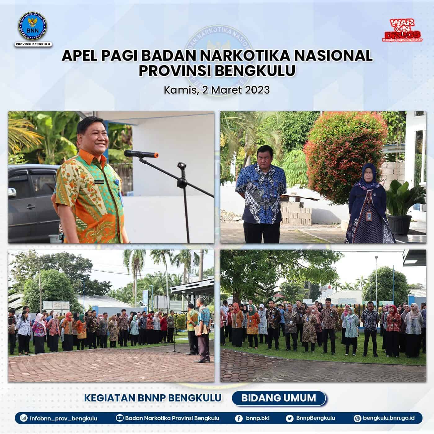 Apel Pagi Persiapan Gema War On Drugs Apel Pagi Persiapan Gema War On Drugs