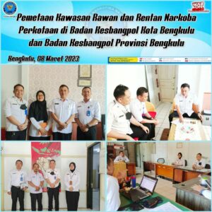 Pemetaan Kawasan Rawan dan Rentan Narkoba Perkotaan di Kesbangpol Kota Bengkulu dan Kesbangpol Provinsi Bengkulu Pemetaan Kawasan Rawan dan Rentan Narkoba Perkotaan di Kesbangpol Kota Bengkulu dan Kesbangpol Provinsi Bengkulu