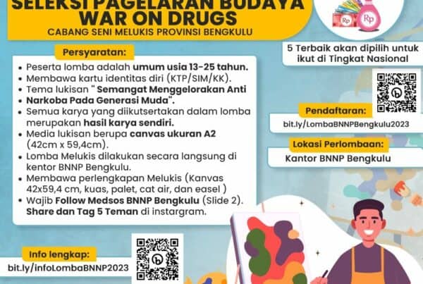 Seleksi Pagelaran Budaya War On Drugs Tahun 2023