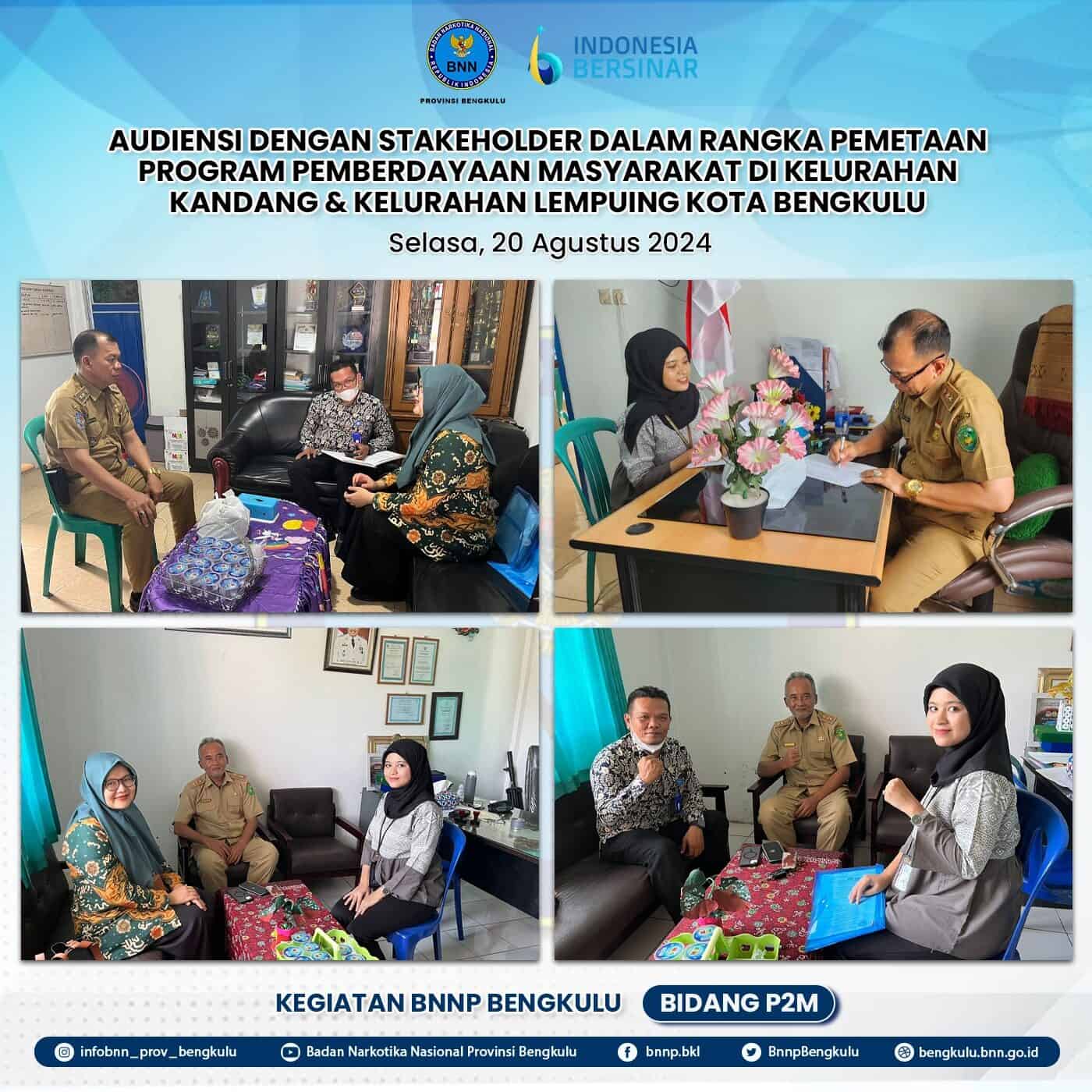 Audiensi dengan Stakeholder dalam Rangka Pemetaan Program Pemberdayaan Masyarakat Tahun 2024 Audiensi dengan Stakeholder dalam Rangka Pemetaan Program Pemberdayaan Masyarakat Tahun 2024