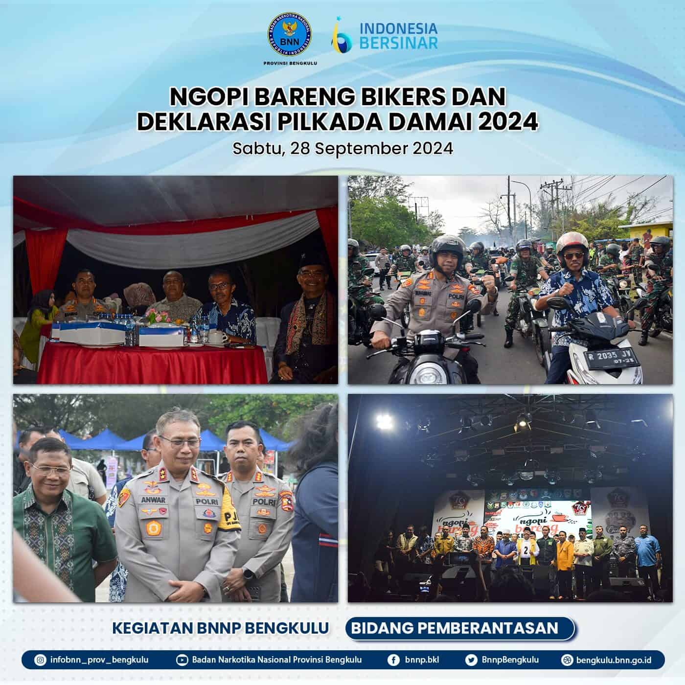 Ngopi Bareng Bikers Dan Deklarasi Pilkada Damai 2024 Ngopi Bareng Bikers Dan Deklarasi Pilkada Damai 2024