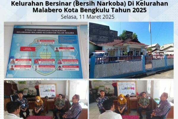 Pelaksanaan Kegiatan Koordinasi / Jejaring / Pemetaan dalam Rangka Fasilitasi Program P4GN Bidang Pencegahan Berbasis Sumber Daya Pembangunan Desa di Kelurahan Malabero Kota Bengkulu Tahun 2025