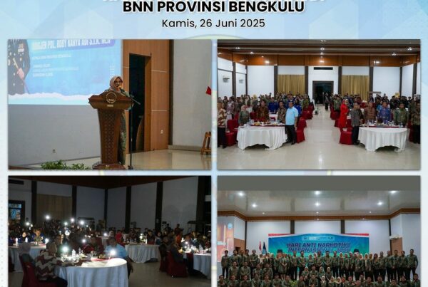 Peringatan Puncak Hari Anti Narkotika Internasional (HANI) 2025 Di BNN Provinsi Bengkulu