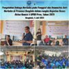 Penyuluhan Bahaya Narkoba pada Penggiat dan Komunitas Anti Narkoba di Provinsi Benglulu dalam rangka Kegiatan Reses Ketua Komisi 4 DPRD Prov. Tahun 2025