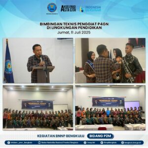 Bimbingan Teknis Penggiat P4GN Di Lingkungan Pendidikan Tahun 2025